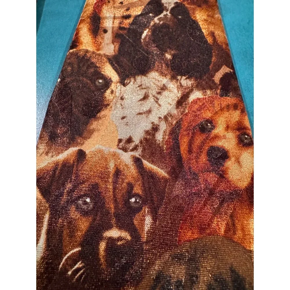 Steven Harris‎ Novelty Tie – Dog Print Design 🐾